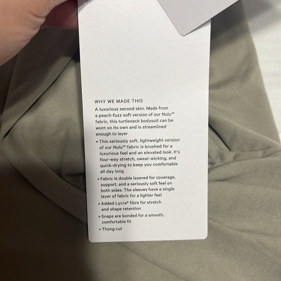 Lululemon Bodysuit - Picture 5 of 6